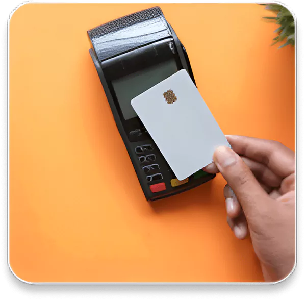 Payment using swipe machine